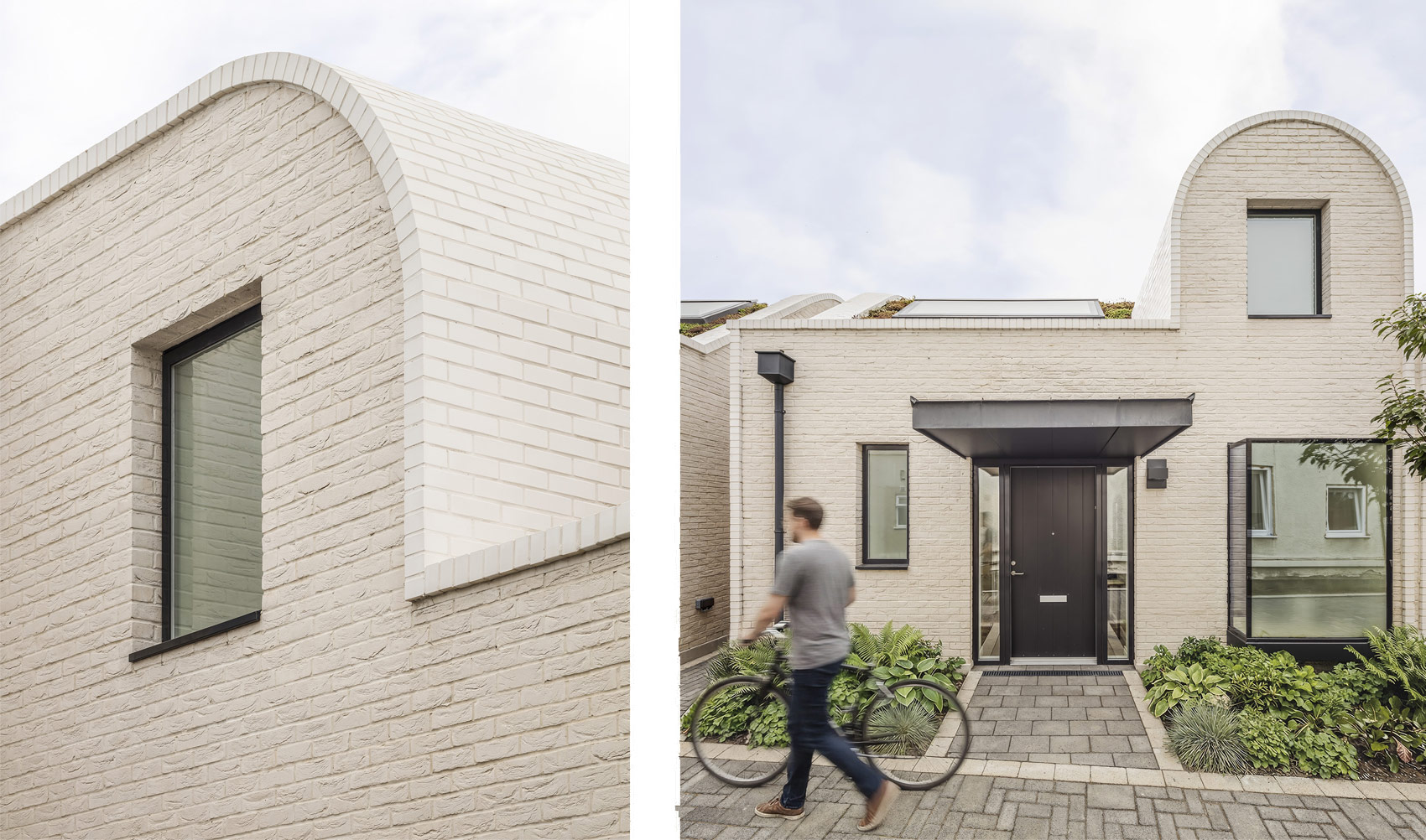 Wolsey Mews, Walthamstow, London exterior and roof detail
