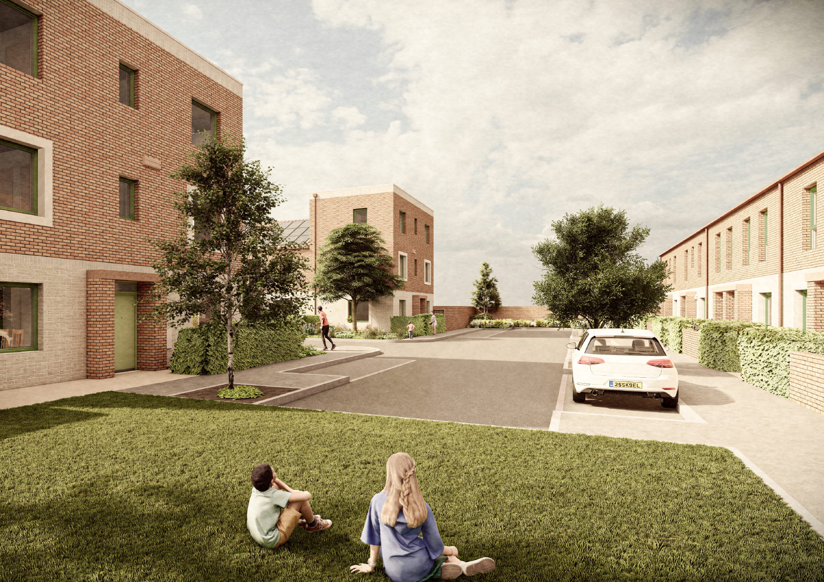 Amethyst Lane, Reading 3d visual of approach