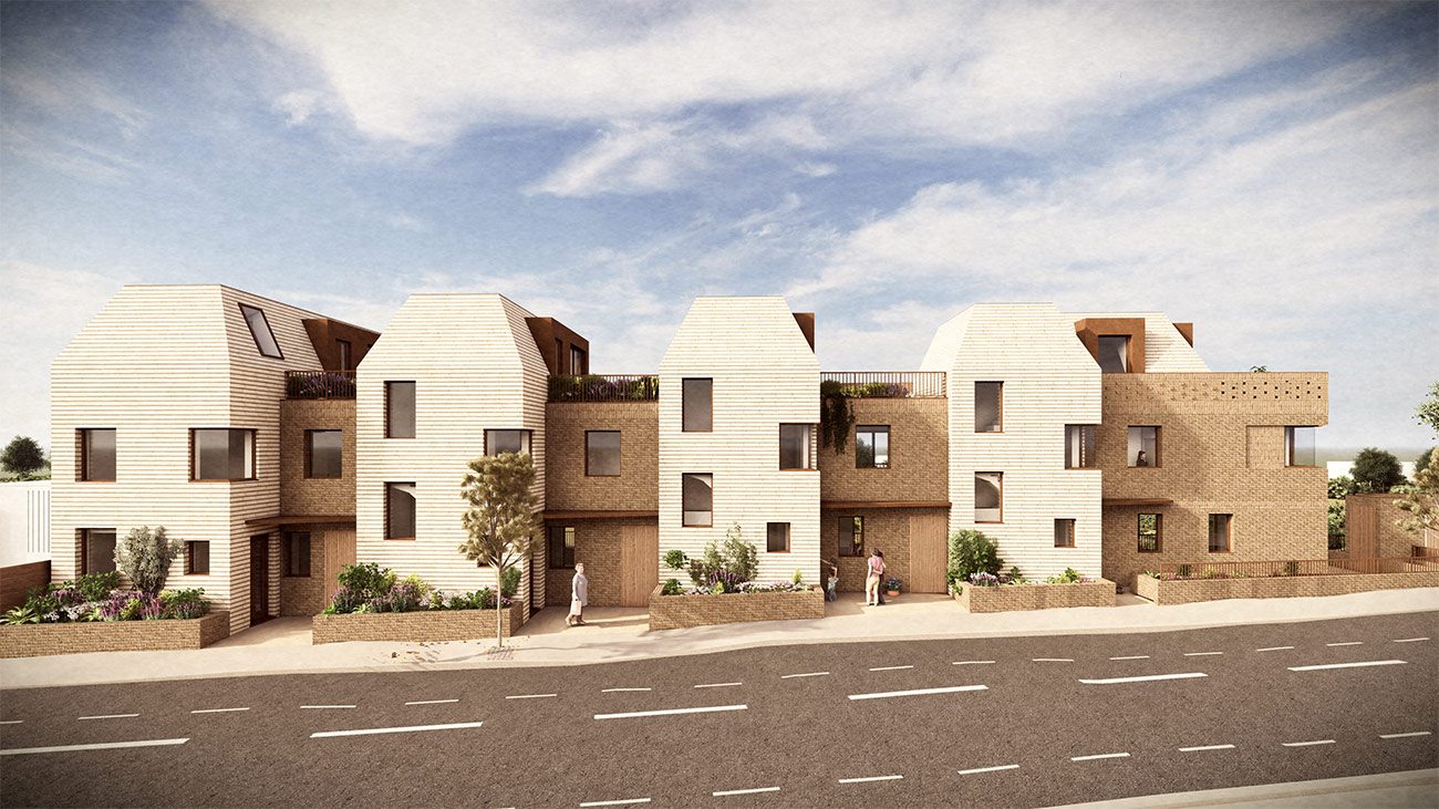 Hoppers Road 3d visual of the elevation