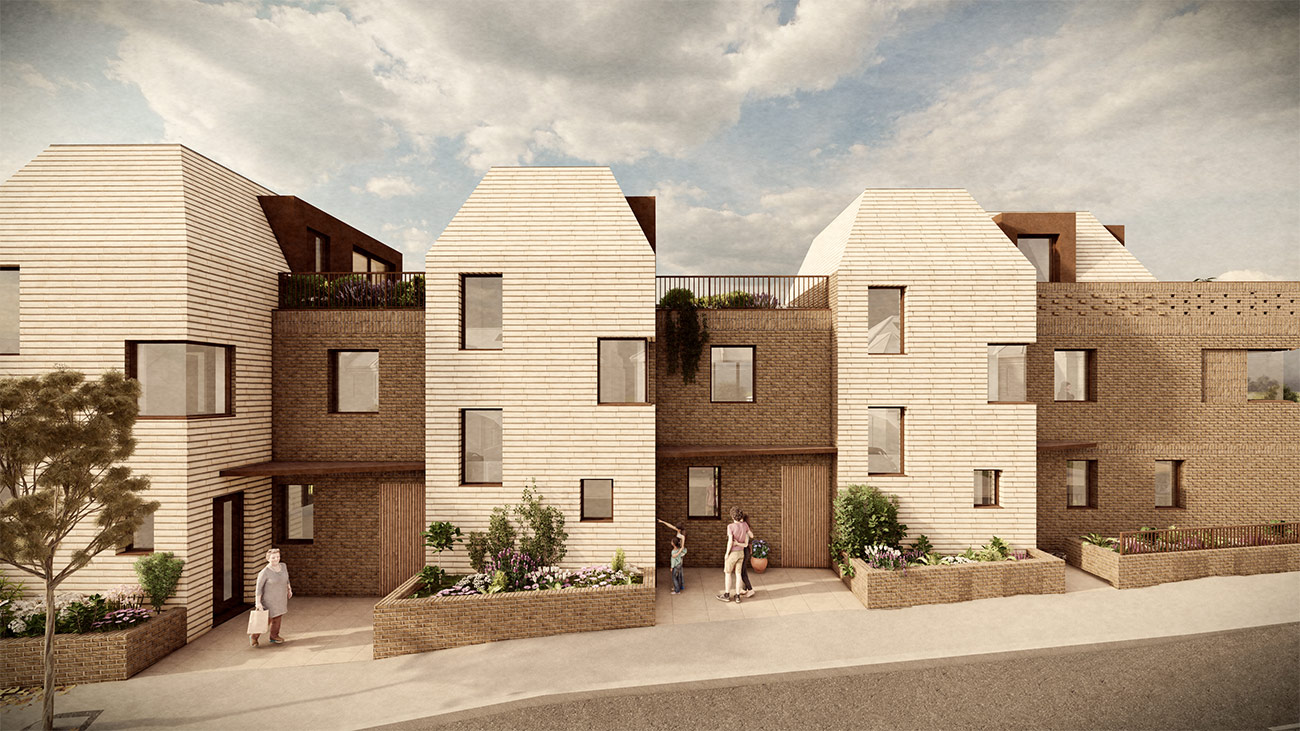 Hoppers Road 3d visual of the materiality