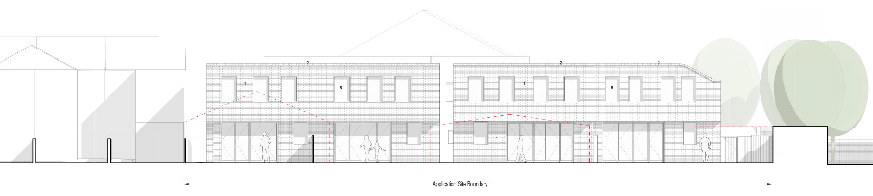 Wolsey Mews, Walthamstow, London elevation