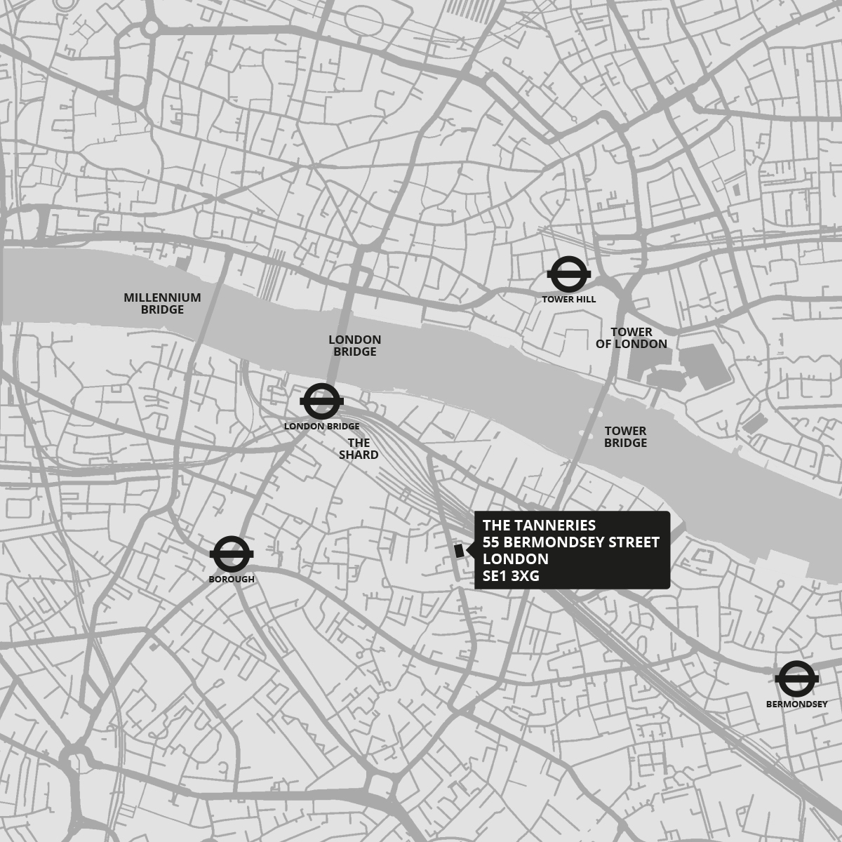 City of London Map locating office