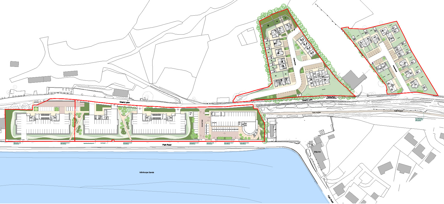 Sandside, Milnthorpe masterplan