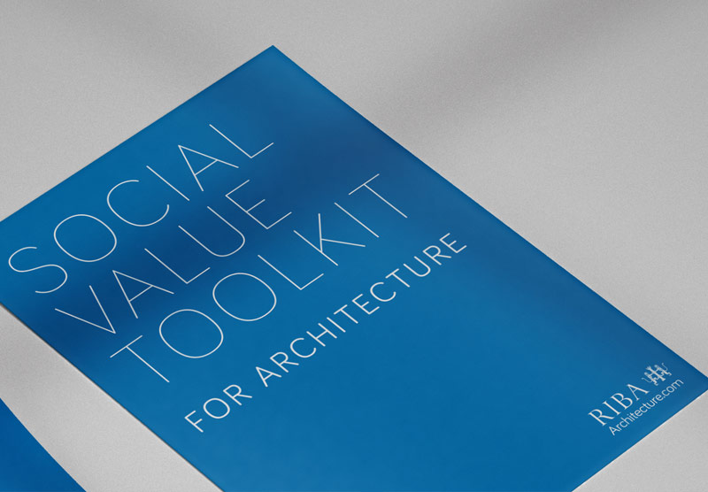 Social Value, RIBA Tool Kit brochure