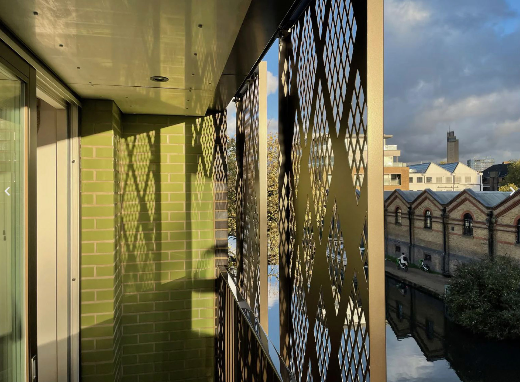 Victoria Wharf (Phase II) , St Johns Terrace, Westminster View from an apartment terrace
