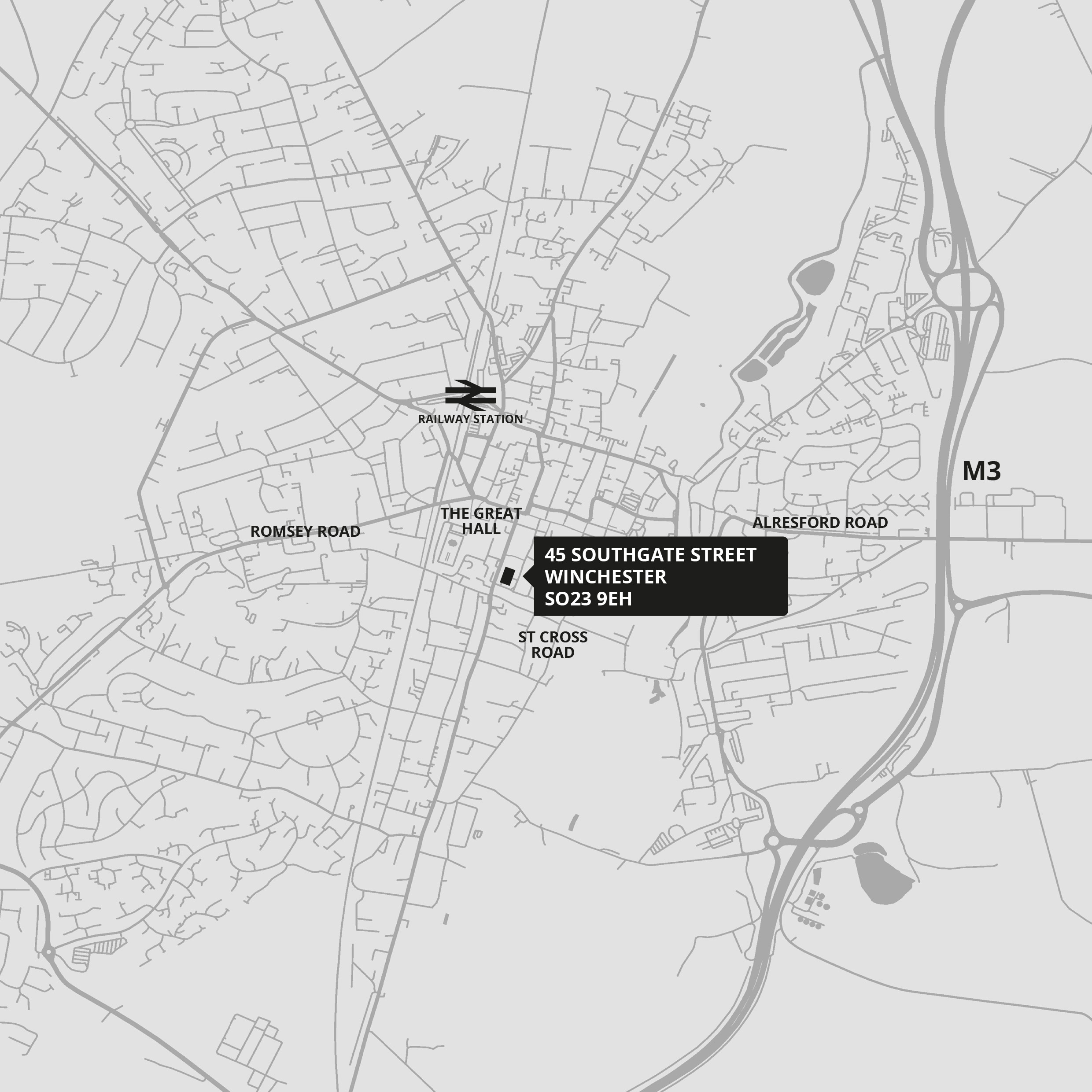 Winchester Map locating office